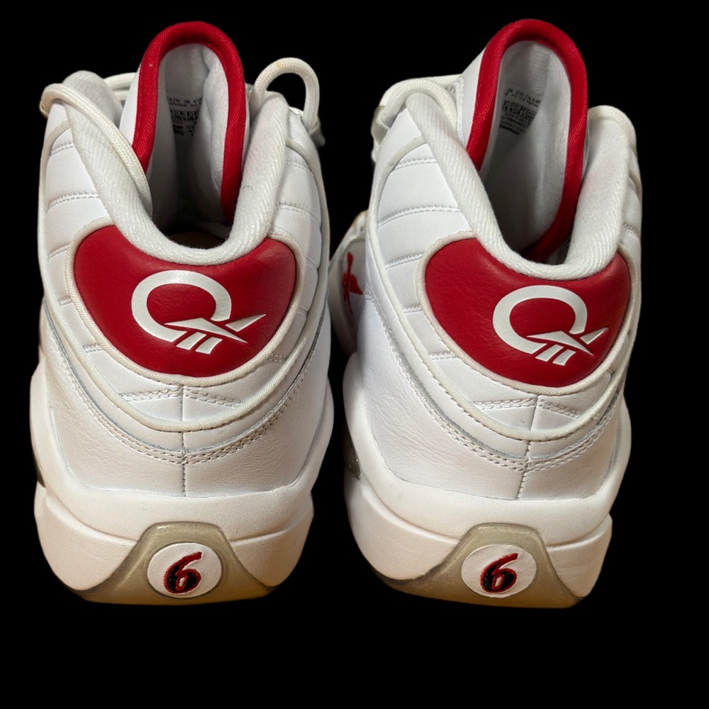 Reebok The Question Iverson tribute edition to Dr. J #6 EUC 1X - Picture 14 of 16